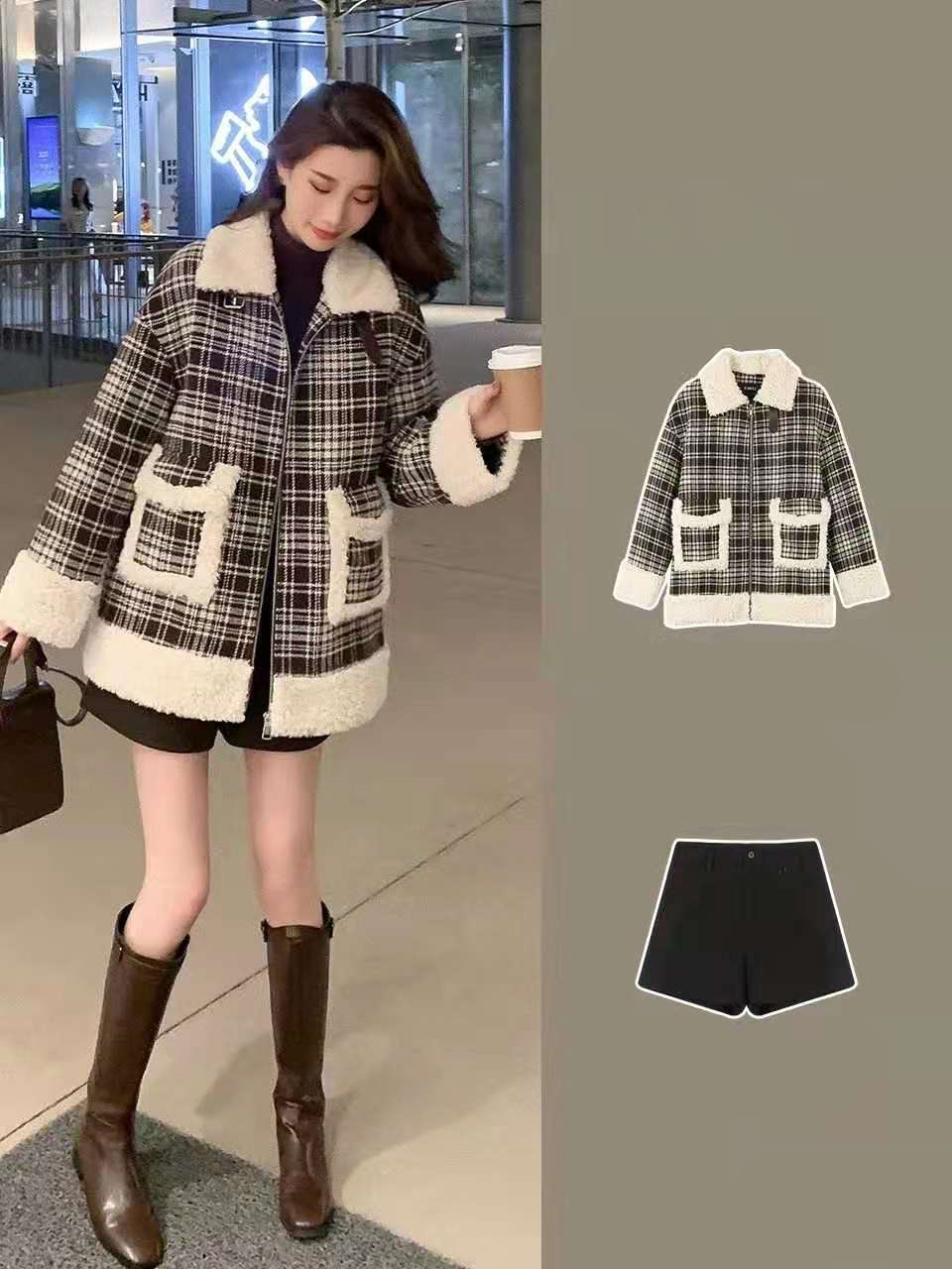 穿了這麼久的羽絨服,也該換羊羔毛外套上場,讓你的冬季更顯高