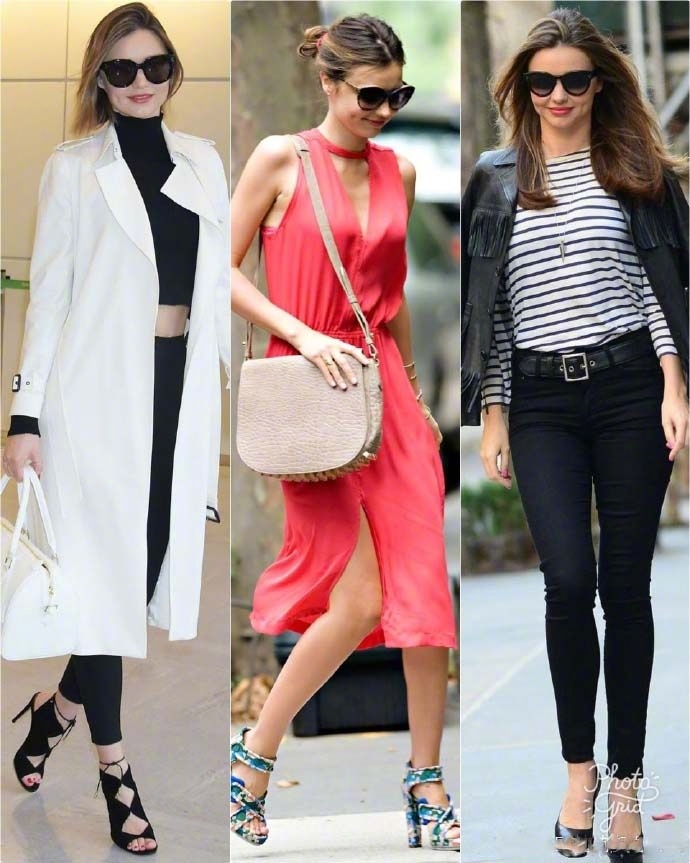 米蘭達可兒日常街拍LOOK