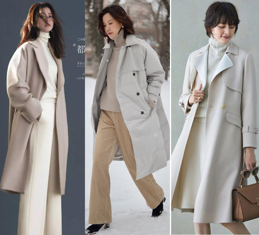 40歲+的女人，冬天穿這4種顏色太有氣質了，輕鬆變穿搭高手