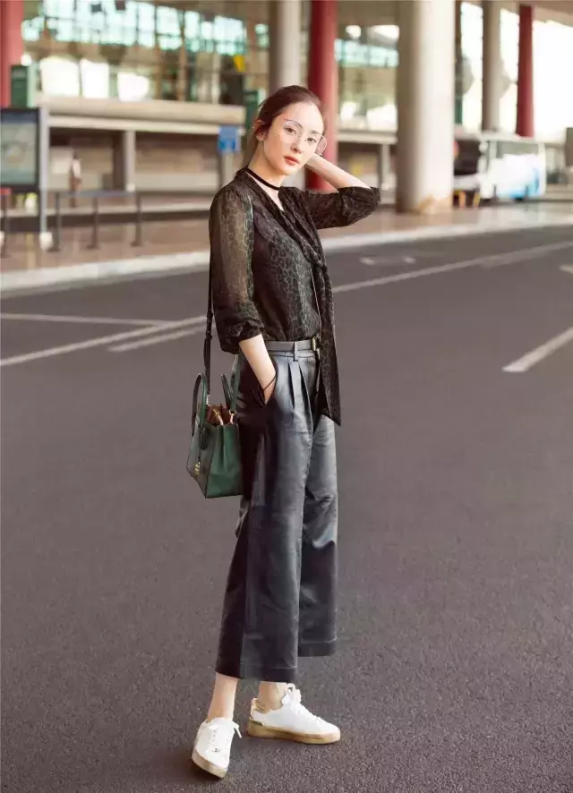 這個秋季穿對闊腿褲,讓你變瘦顯高不臃腫!