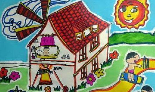 打開孩子的想像力，從畫畫開始！ 20幅兒童畫給孩子留著美術課用