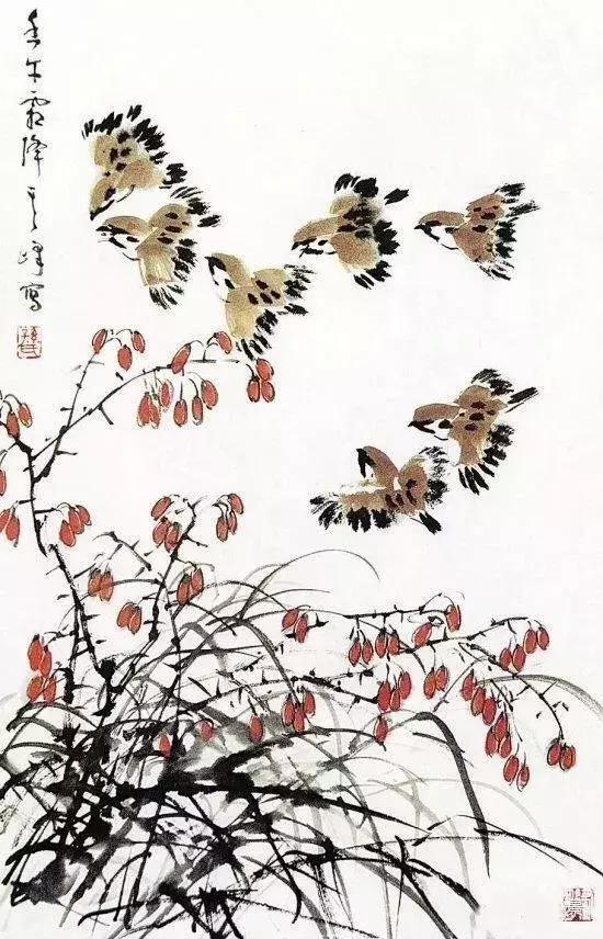 看看名家畫的小麻雀，有你喜歡的嗎？