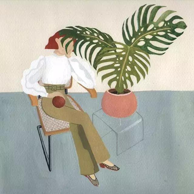 她的女性形像是面無表情的，作品卻吸引了112000粉絲的喜愛！