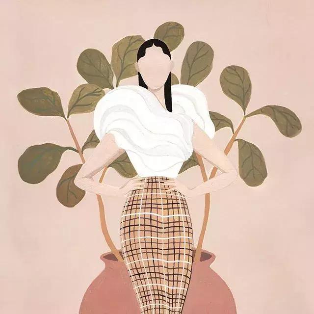 她的女性形像是面無表情的，作品卻吸引了112000粉絲的喜愛！