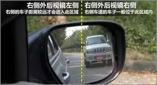 學會這樣使用後視鏡，判斷車距一個“準”！