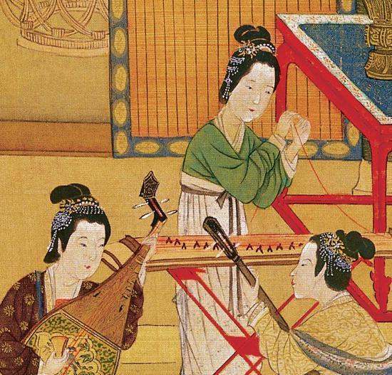 《漢宮春曉圖》放大看，會發現什麼？