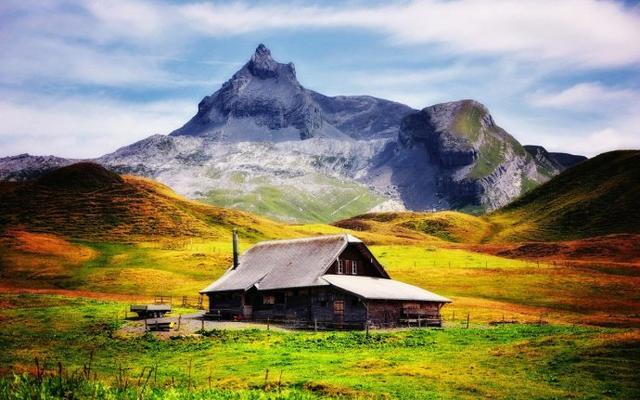瑞士田園風光美如畫！