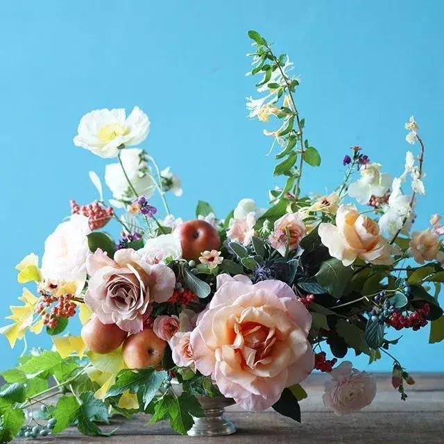 分享一組舊金山花藝師Kiana的大作，抱走舔屏去！