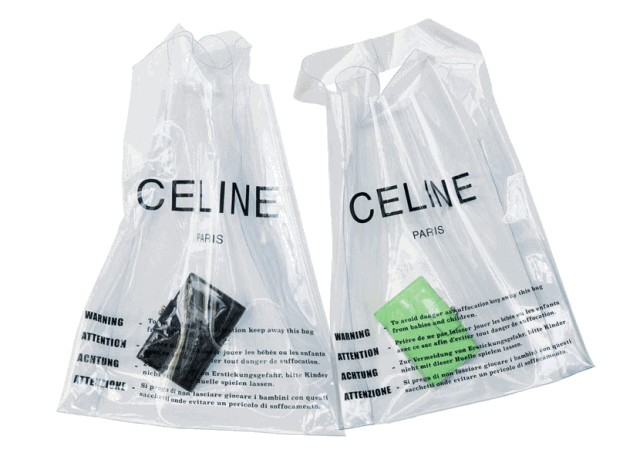 Celine的透明“水果袋”售價7000塊？ 竟意外有點好看！