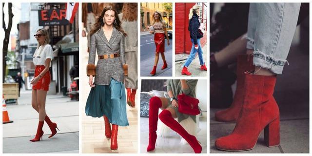 秋冬季，你穿大紅靴子，絕對能秒殺全場！