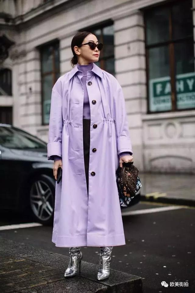 穿件紫色單品才顯高冷感還有種神秘感！