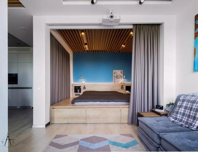 40款榻榻米設計，讓你的臥室1㎡變5㎡